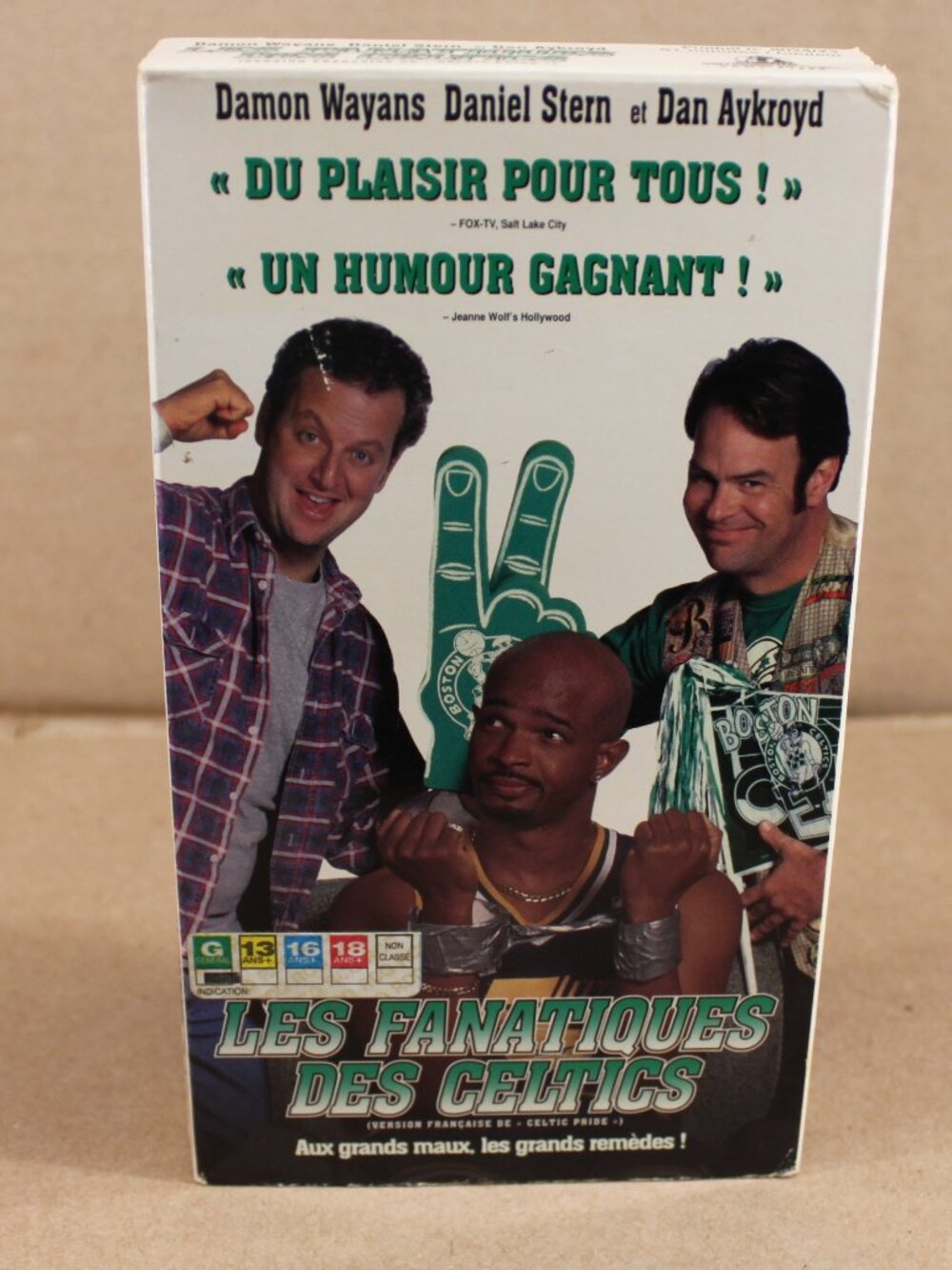 Les Fanatiques Des Celtics/ Celtic Pride (VHS)(French) Tested